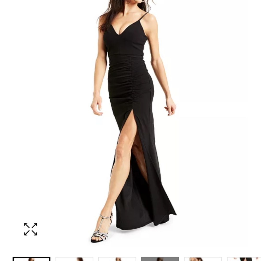 Macys Black Formal dress